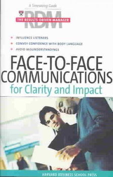 Face-To-Face Communications for Clarity and Impactface 