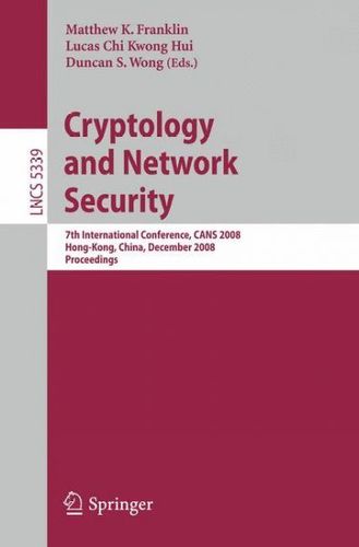 Cryptology and Network Securitycryptology 
