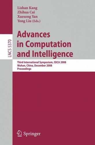 Advances in Computation and Intelligenceadvances 