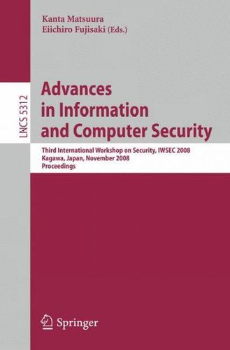 Advances in Information and Computer Securityadvances 