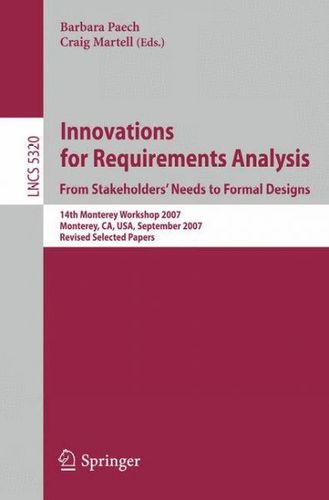 Innovations for Requirement Analysisinnovations 