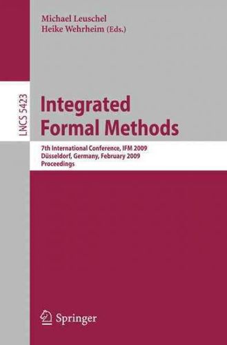 Integrated Formal Methodsintegrated 