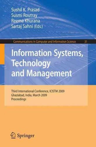 Information Systems, Technology and Managementinformation 