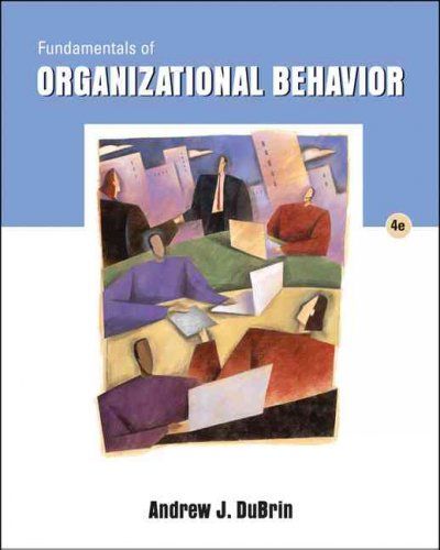 Fundamentals of Organizational Behavior With Infotracfundamentals 