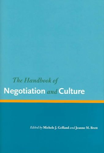 The Handbook of Negotiation and Culturehandbook 