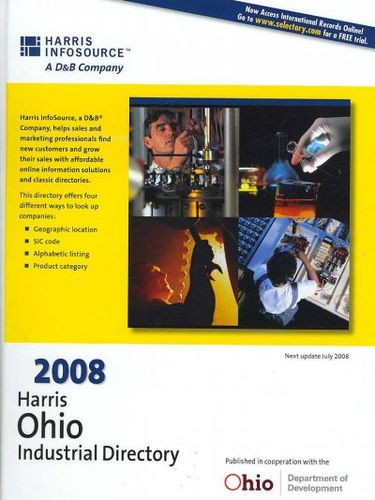 2008 Harris Ohio Industrial Directoryharris 