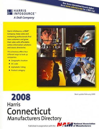 Harris Connecticut Manufacturers Directory 2008harris 