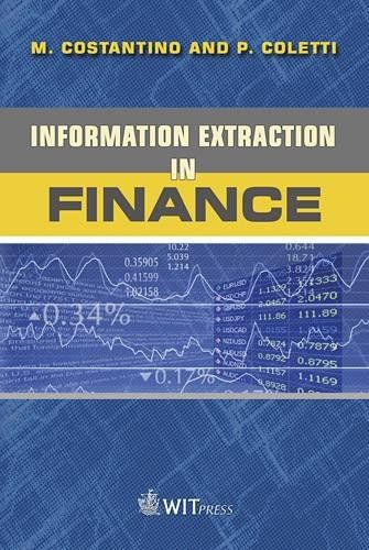 Information Extraction in Financeinformation 