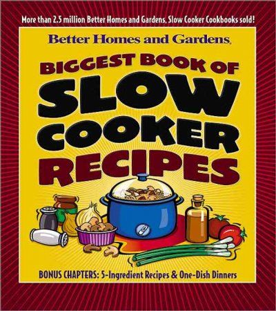 Biggest Book of Slow Cooker Recipesbiggest 