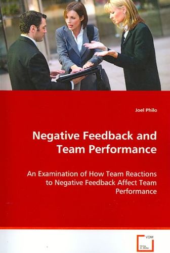 Negative Feedback and Team Performancenegative 
