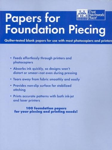 Papers for Foundation Piecingpapers 