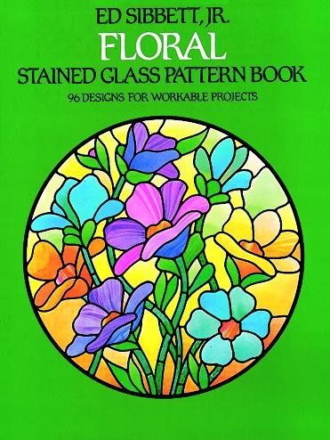 Floral Stained Glass Pattern Bookfloral 