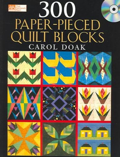 300 Paper-pieced Quilt Blockspaper 