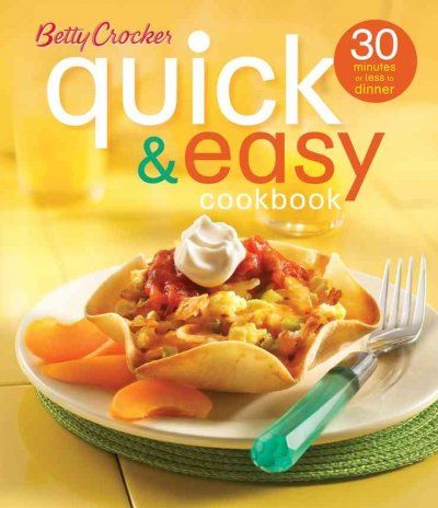 Betty Crocker Quick & Easy Cookbookbetty 
