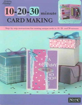 10 20 30 Minute Card Makingminute 