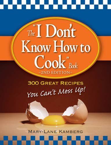 The "I Don't Know How to Cook" Bookdon 