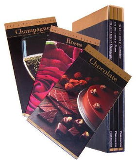 The Little Books of Champagne, Chocolate, and Roseslittle 