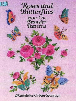 Roses and Butterflies Iron-On Transfer Patternsroses 