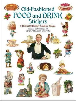 Old-Fashioned Food and Drink Stickersfashioned 