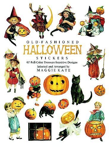 Old-Fashioned Halloween Stickersfashioned 