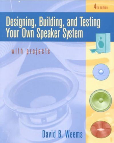 Designing, Building, and Testing Your Own Speaker System With Projectsdesigning 