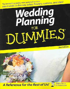 Wedding Planning for Dummieswedding 