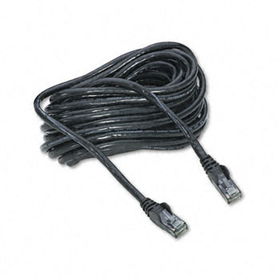 High Performance CAT6 UTP Patch Cable, 25 ft., Blackbelkin 