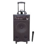 PYLE PRO PWMA930I VHF WIRELESS PORTABLE PA SYSTEM/ECHO WITH IPOD