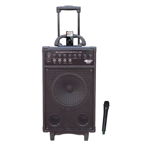 PYLE PRO PWMA930I VHF WIRELESS PORTABLE PA SYSTEM/ECHO WITH IPODpyle 