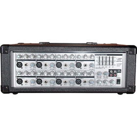 8-Channel Powered PA Mixer/Amplifierchannel 
