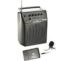 Single-Channel VHF Wireless Portable PA System with Lavaliere Microphone - Frequency A3, 202.400MHzsingle 