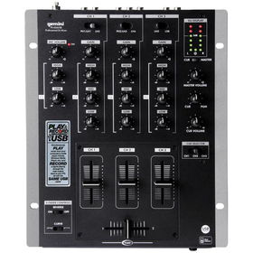 GEMINI PS-626USB 10" 3-CHANNEL STEREO MIXER WITH USB