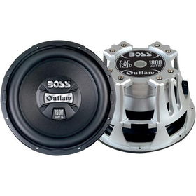 OUTCAST Series 12" Dual Subwoofer with Diecast Aluminum Frame