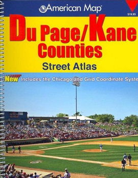 American Map Dupage/Kane Counties, Illinoisamerican 