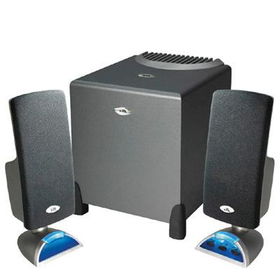 2.1 Black Flat Panel Speakersblack 