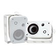 PYLE PDWR30W 3.5"" Indoor/Outdoor Waterproof Speakers (White)