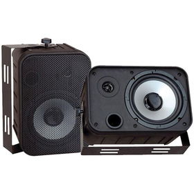 PYLE PDWR50B 6.5'' Indoor/Outdoor Waterproof Speakers (Black)oproof 