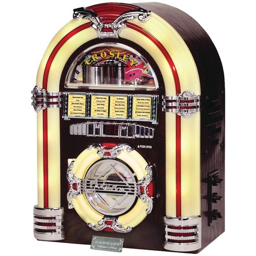 CROSLEY RADIO CR11CD Table Top Jukebox Radio with CD Playertabletop 