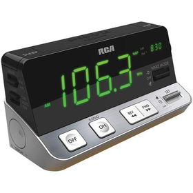 BIG BUTTON ALARM CLOCK