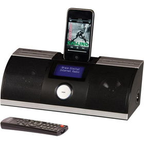 WiFi Internet Radio With Remote And iPod Dock