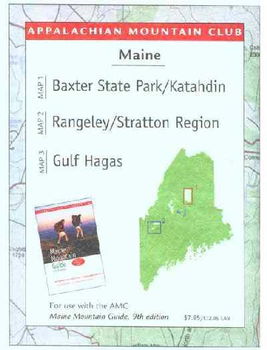 Maine Mountains Trail Mapmaine 