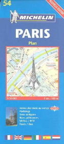 Michelin Paris Street Mapmichelin 
