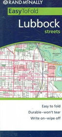 Rand McNally Easy To Fold Lubbock, Texasrand 