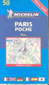 Michelin Paris Poche Planmichelin 