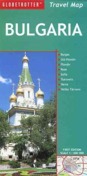Globetrotter Travel Map Bulgariaglobetrotter 