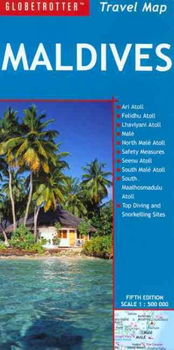 Globetrotter Travel Map Maldivesglobetrotter 