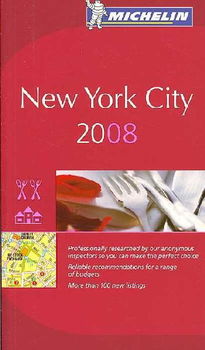 Michelin Red Guide 2008 New York Citymichelin 