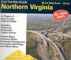 ADC the Map People 2007 Northern Virginia Street Map Bookadc 