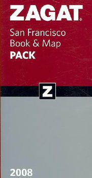 Zagat 2008 San Francisco Book and Map Packzagat 