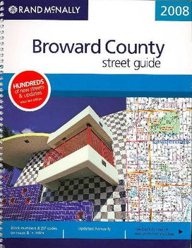 Rand Mcnally 2008 Broward County Street Guide , Floridarand 
